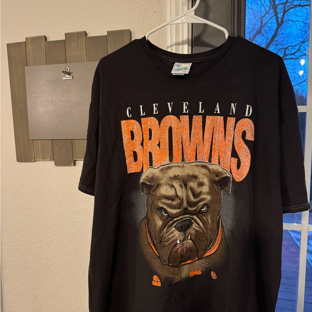 Black Cleveland Browns Graphic Tee